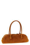 brigitte suede shoulder bag