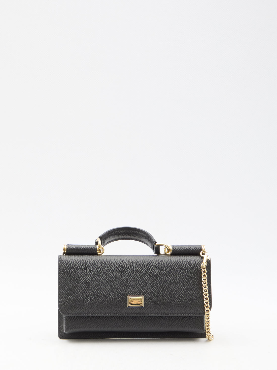 DOLCE&amp;GABBANA OS mini bag in calf leather