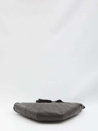 LEMAIRE OS braid croissant medium bag