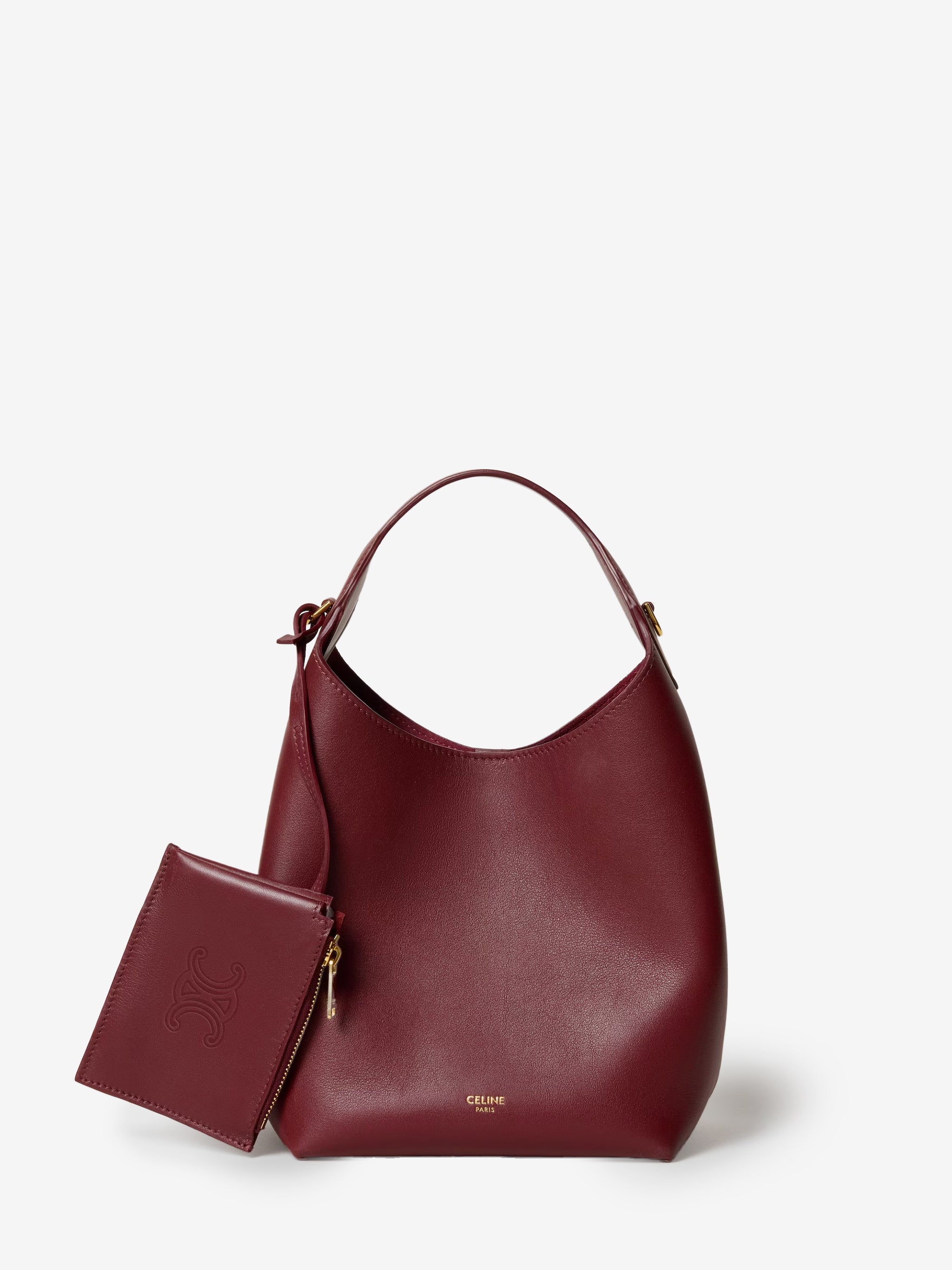 hobo bag small in syrah