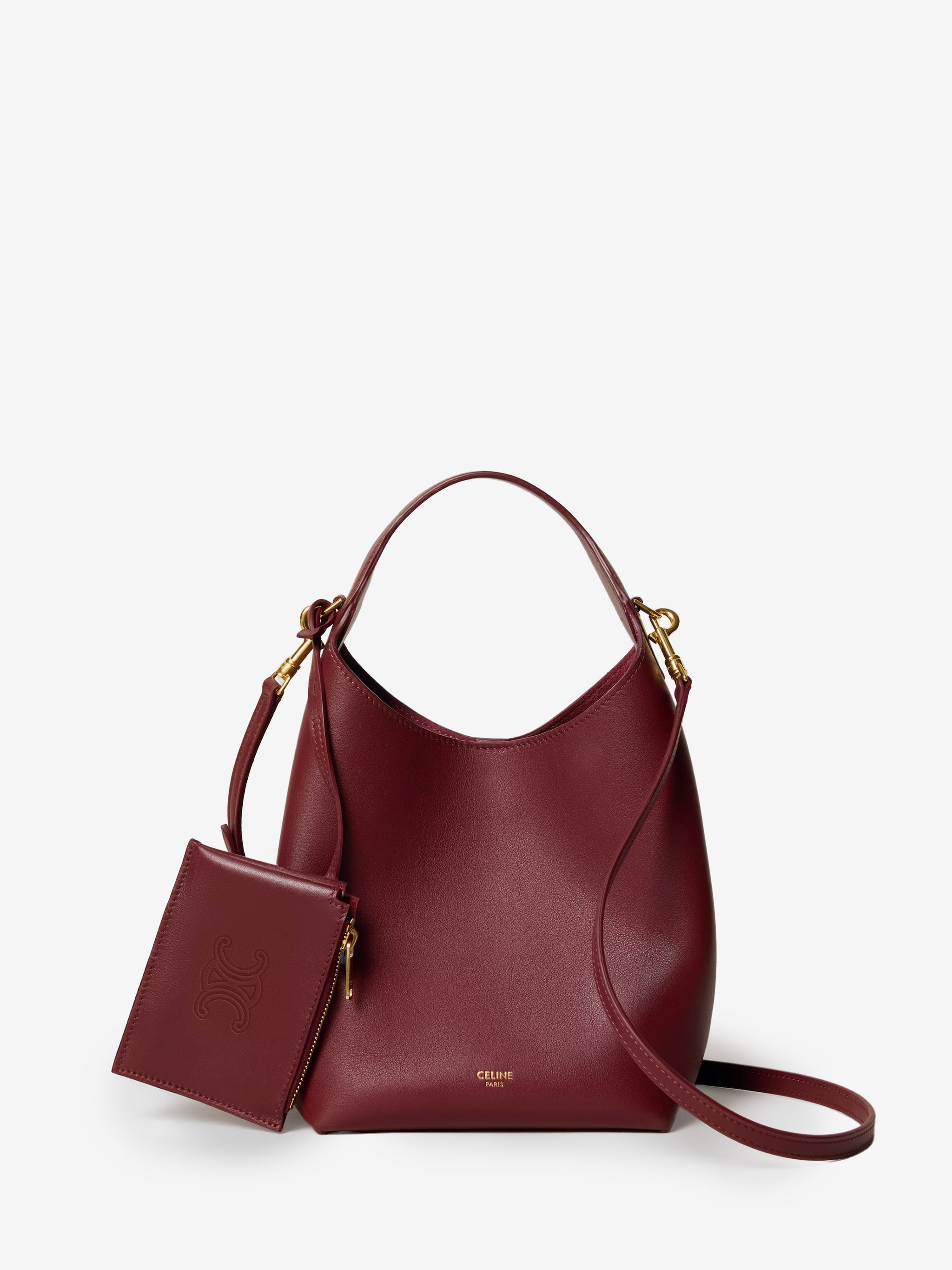 hobo bag small in syrah