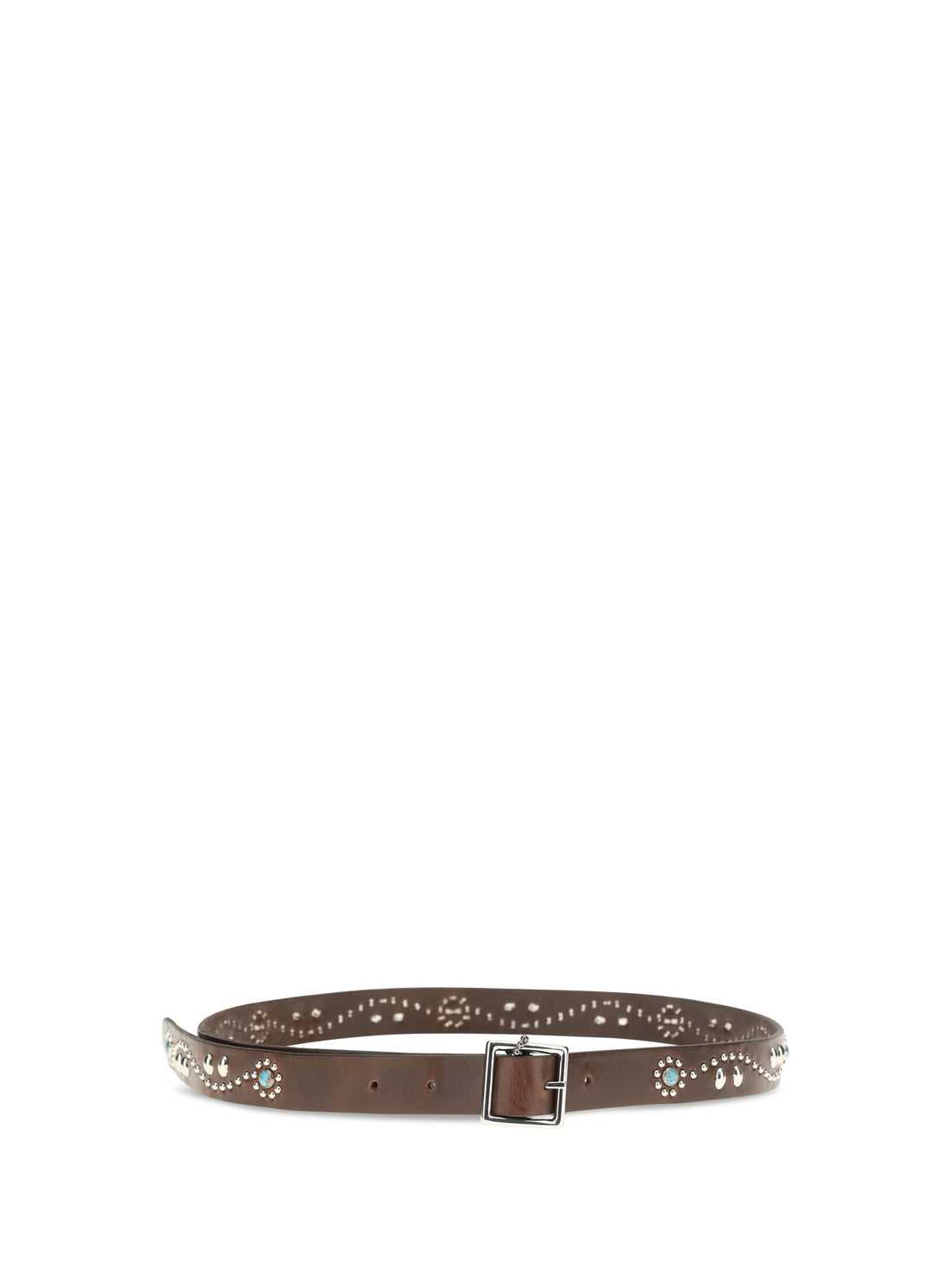HTC LOS ANGELES 75 glendale leather belt with embellishments