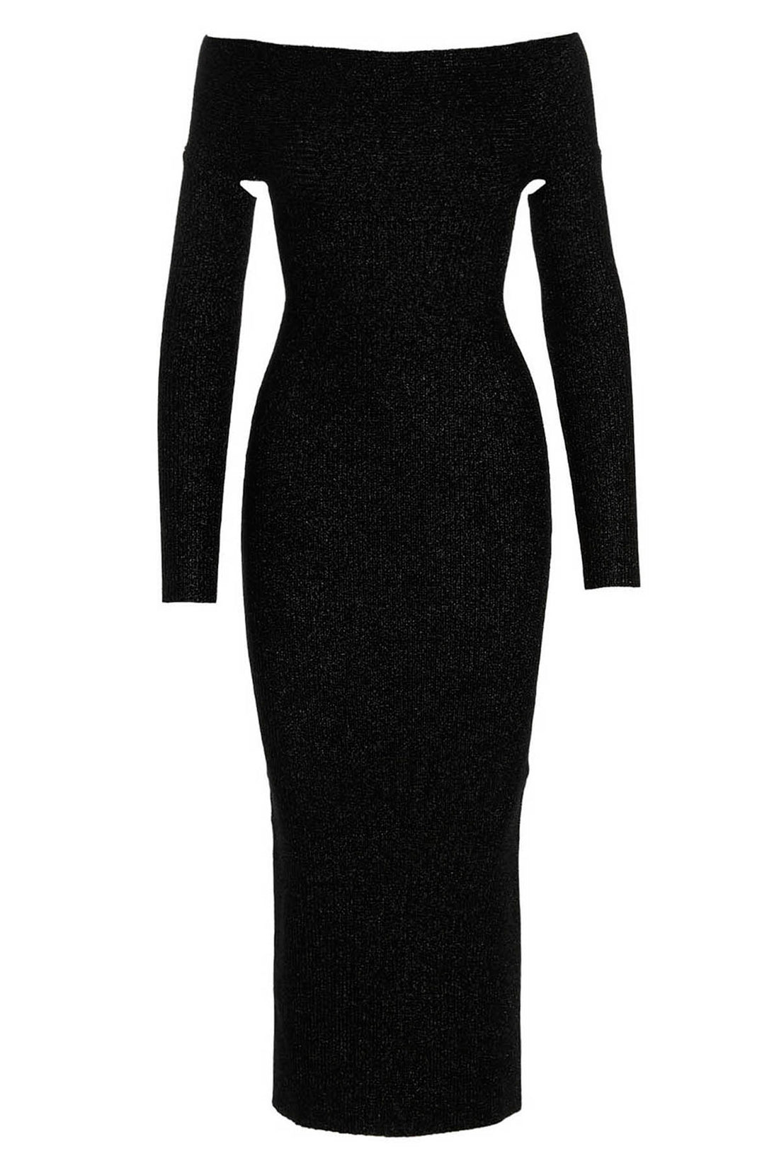 KHAITE M mariasole lurex wool blend dress