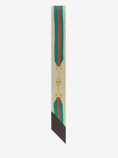 GUCCI OS twilly in silk