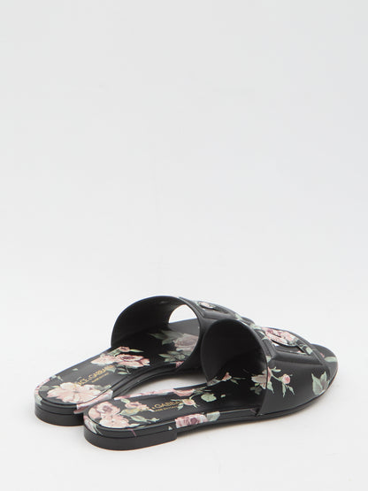 DOLCE&amp;GABBANA 36 floral beachwear slides