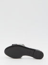 floral beachwear slides
