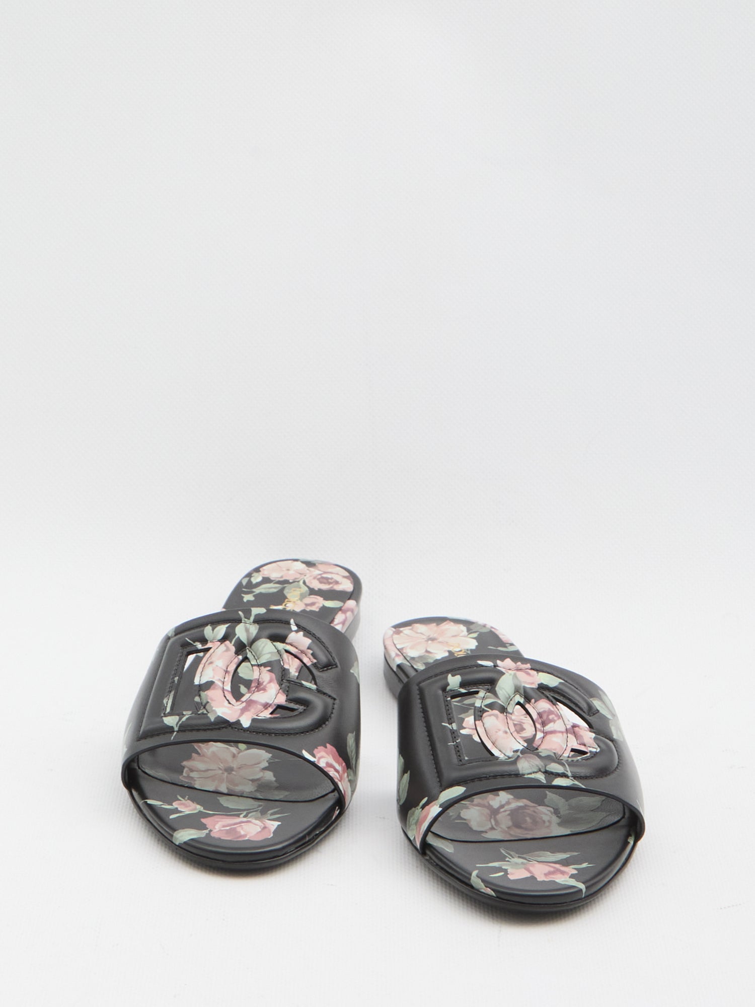 DOLCE&amp;GABBANA 36 floral beachwear slides