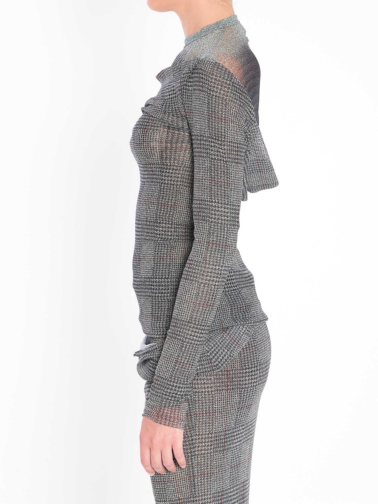 JEAN PAUL GAULTIER M  body shadow and prince of wales top 