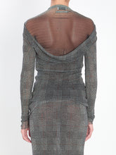 JEAN PAUL GAULTIER M  body shadow and prince of wales top 