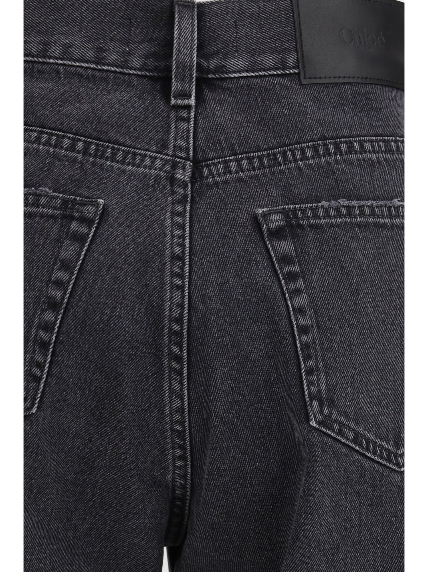 CHLOÉ 25 high-waisted cropped denim jeans