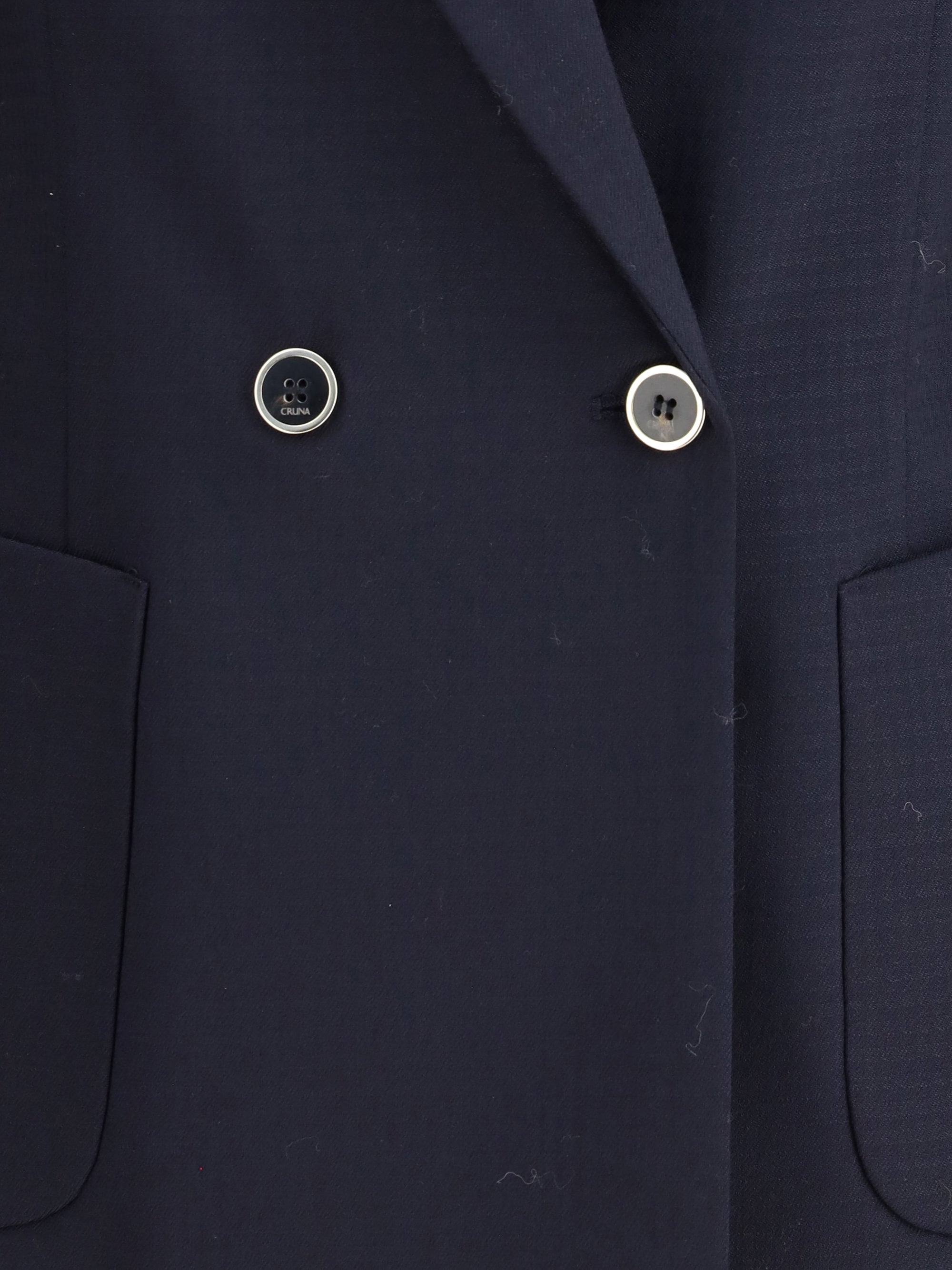 CRUNA 42 single-breasted houndstooth blazer