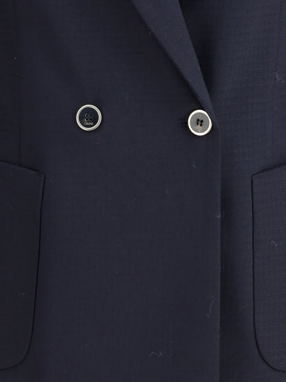 CRUNA 42 single-breasted houndstooth blazer