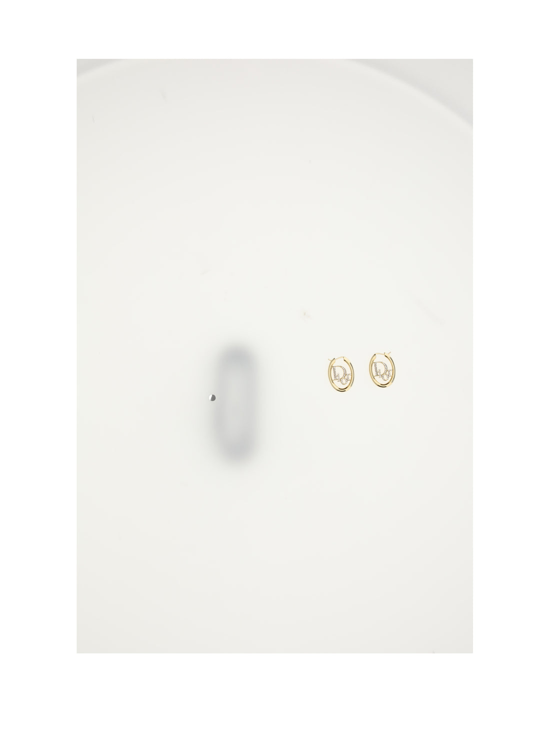 DIOR OS dior oblique earrings