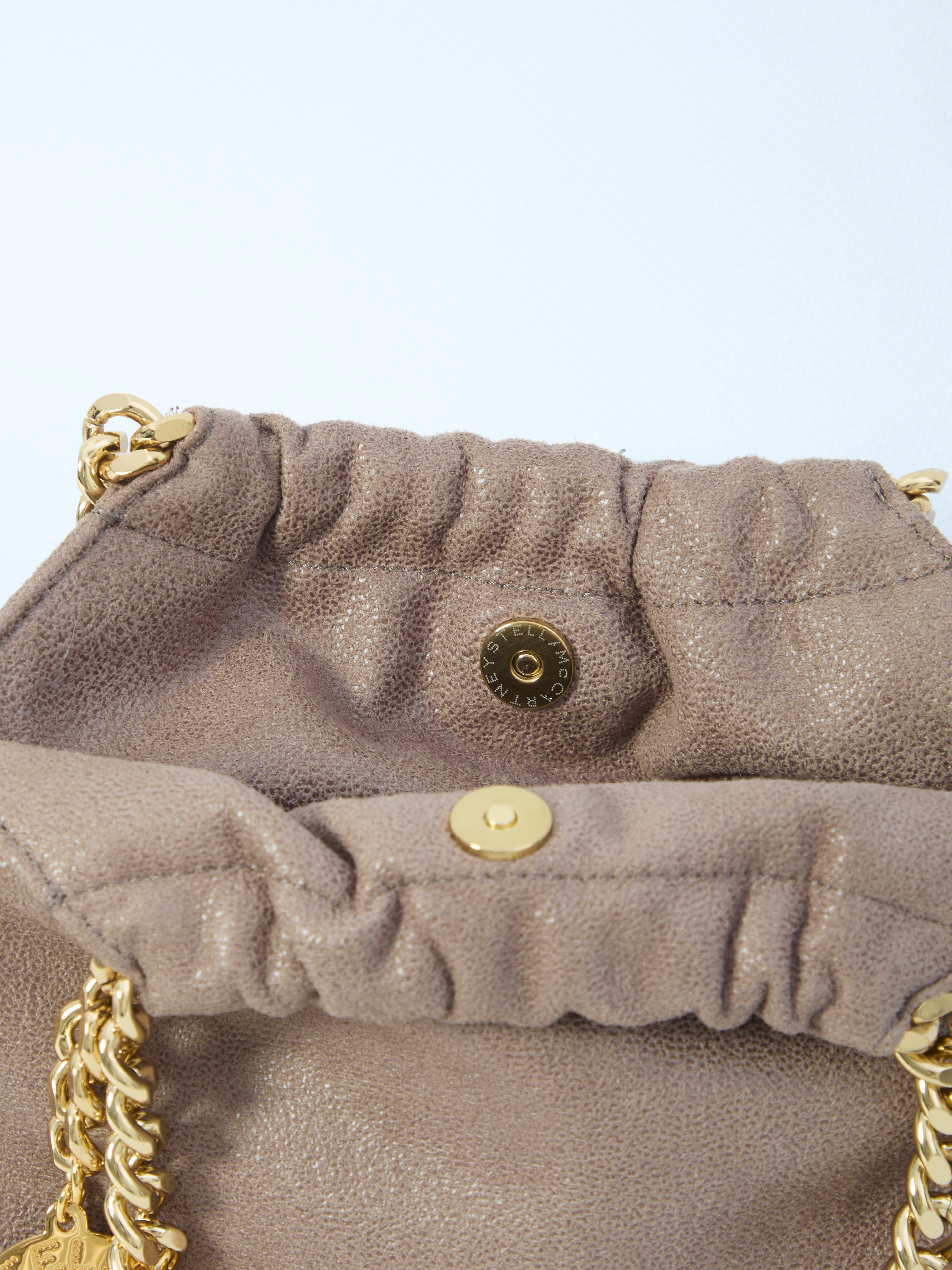 STELLA MCCARTNEY OS falabella bag with drawstring