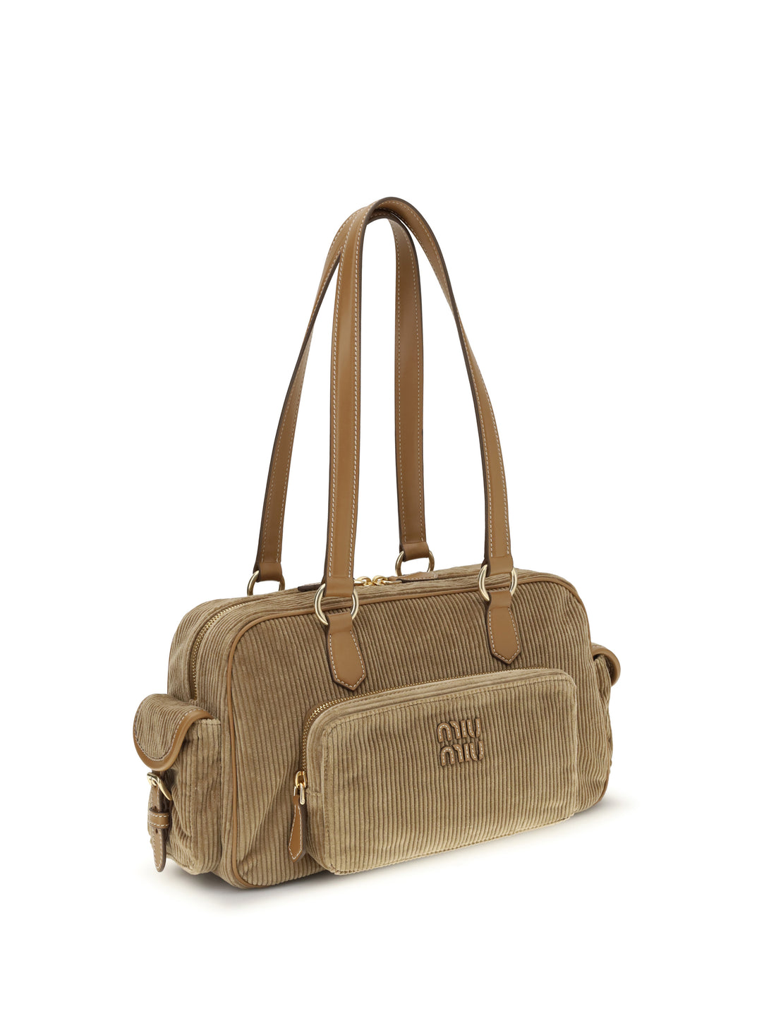 MIU MIU OS corduroy shoulder bag