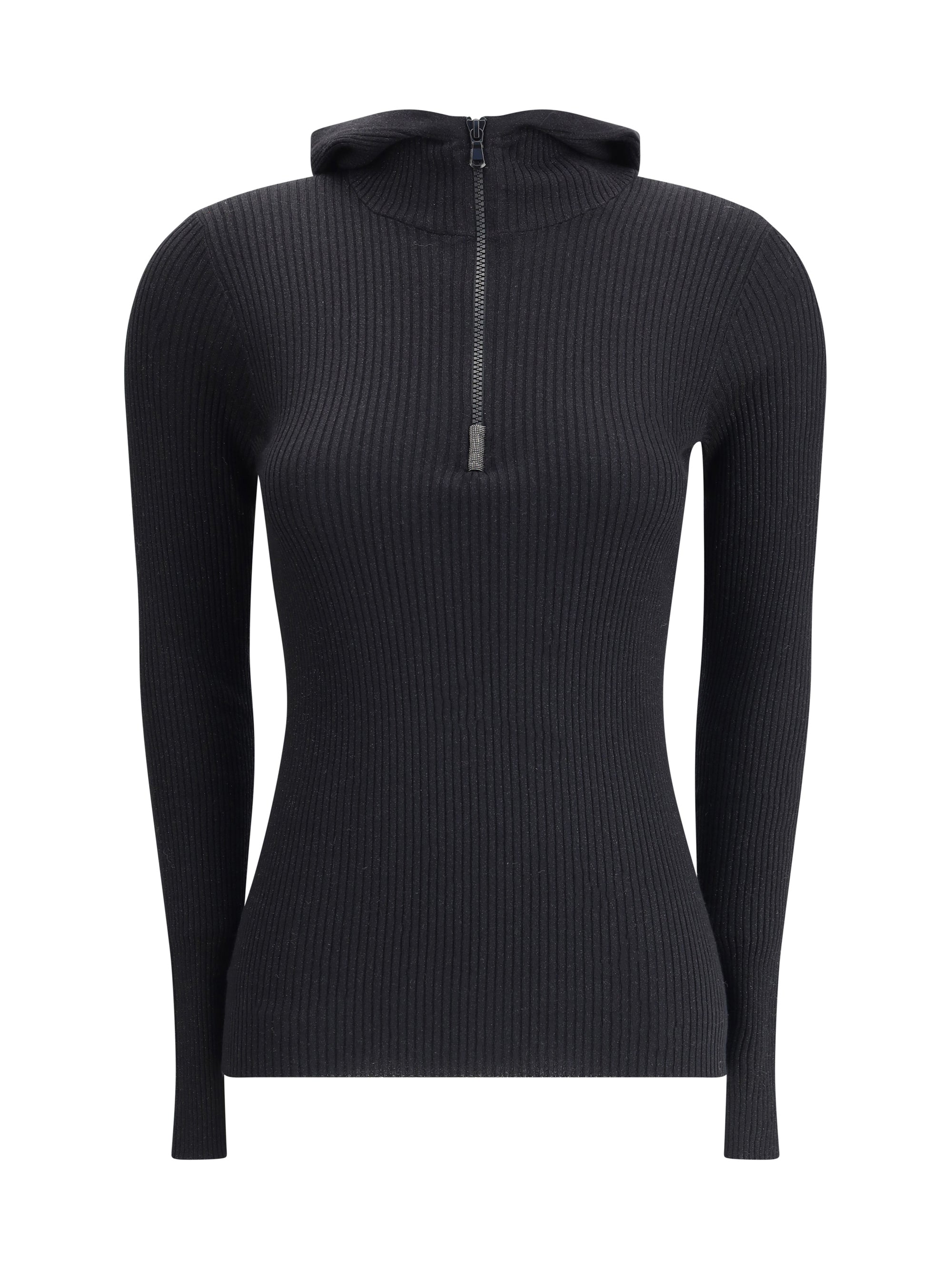 BRUNELLO CUCINELLI XL hooded long sleeve sweater