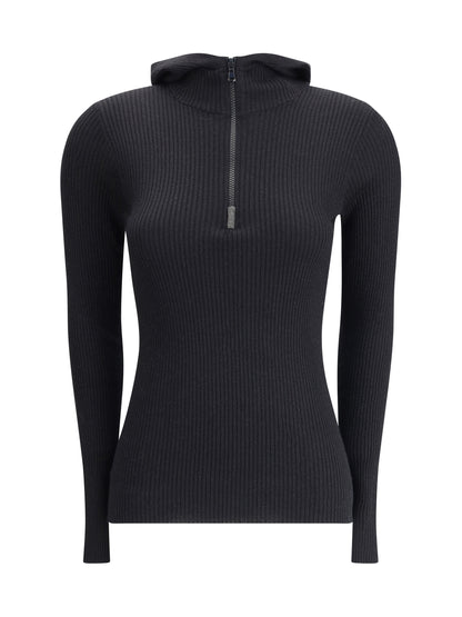 BRUNELLO CUCINELLI XL hooded long sleeve sweater