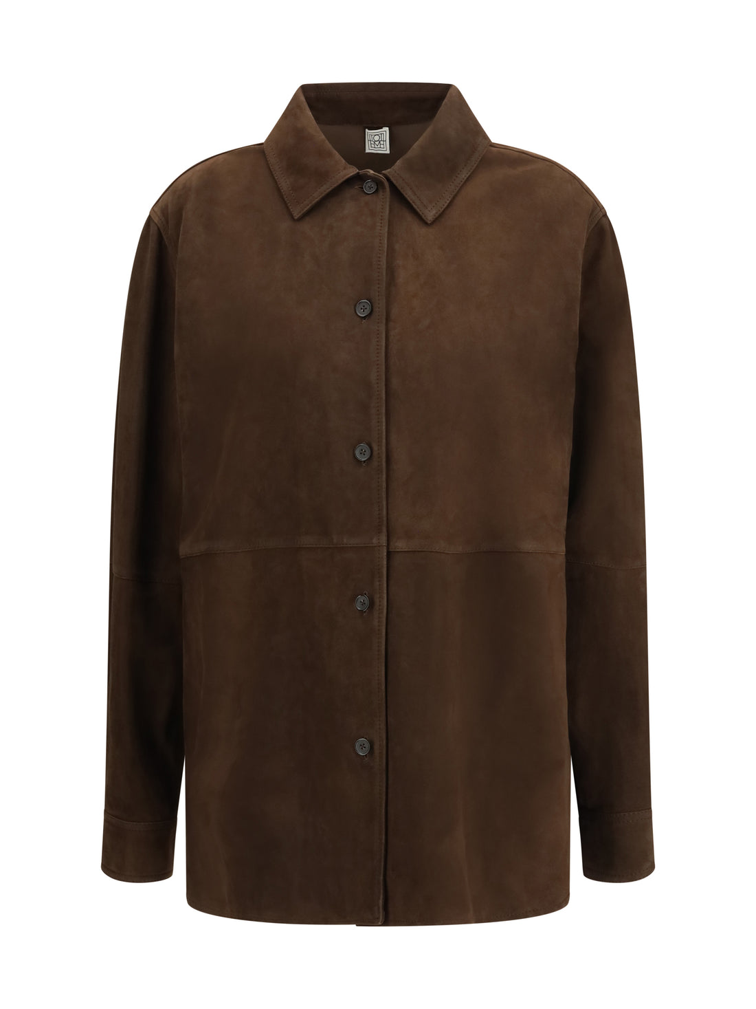 TOTEME 36 suede shirt jacket