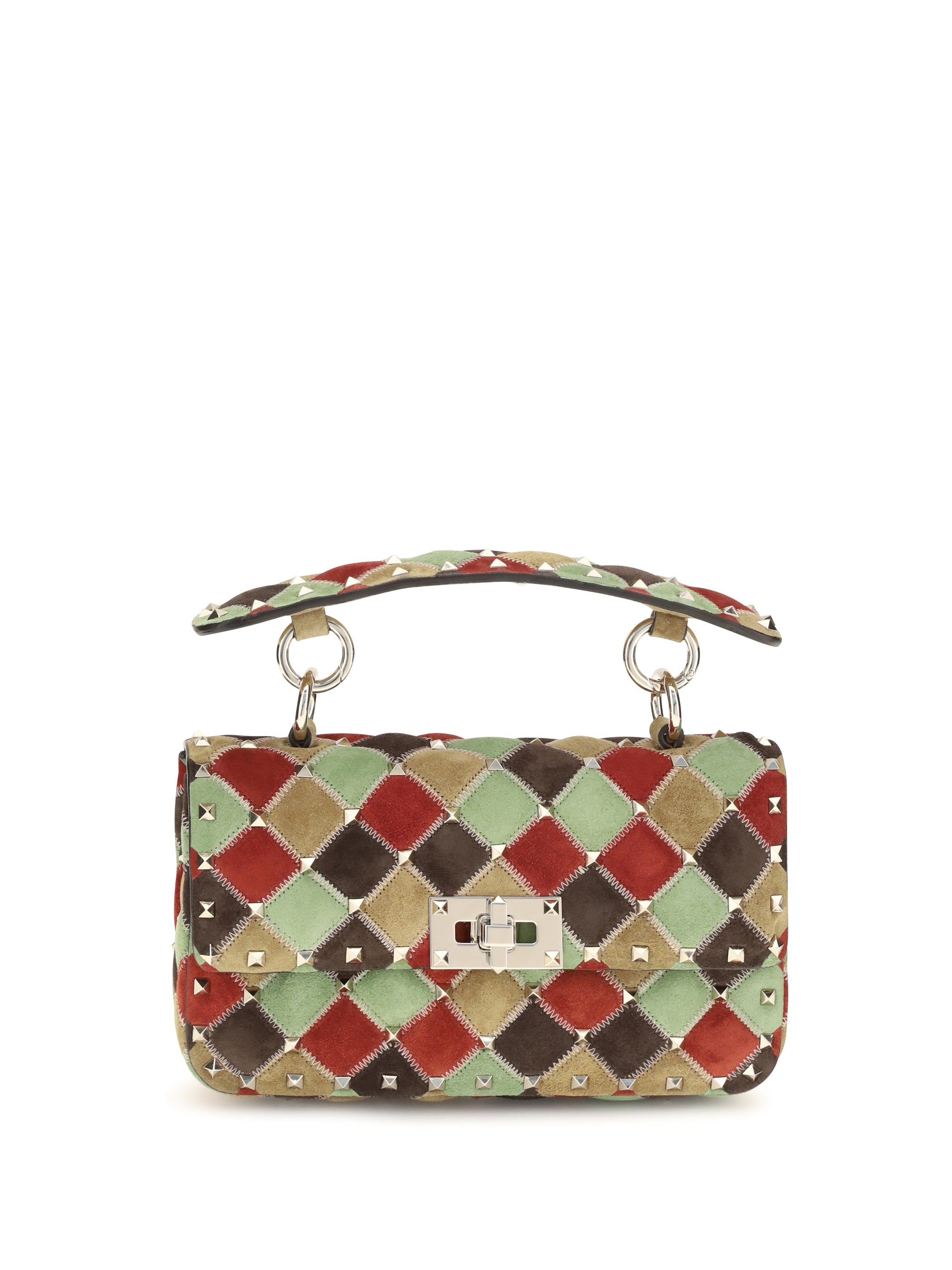 small rockstud spike shoulder bag