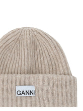 GANNI OS beanie hat