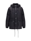 padded high-collar jacket