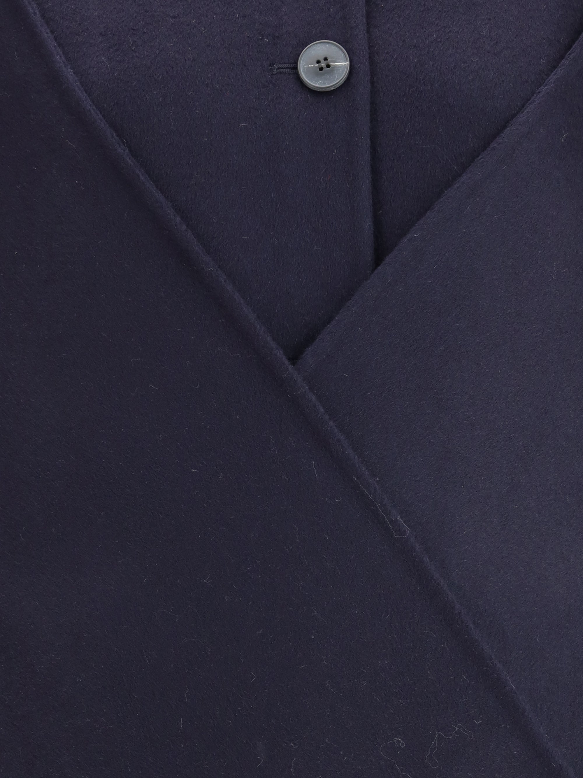 DYNAMIS STUDIO 40 wool scarf coat