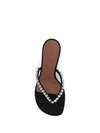 gigi crystal-embellished thong sandals