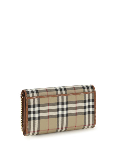 BURBERRY OS chain wallet