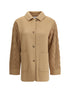 MAX MARA L double-breasted jacket with contrasted sleeves 