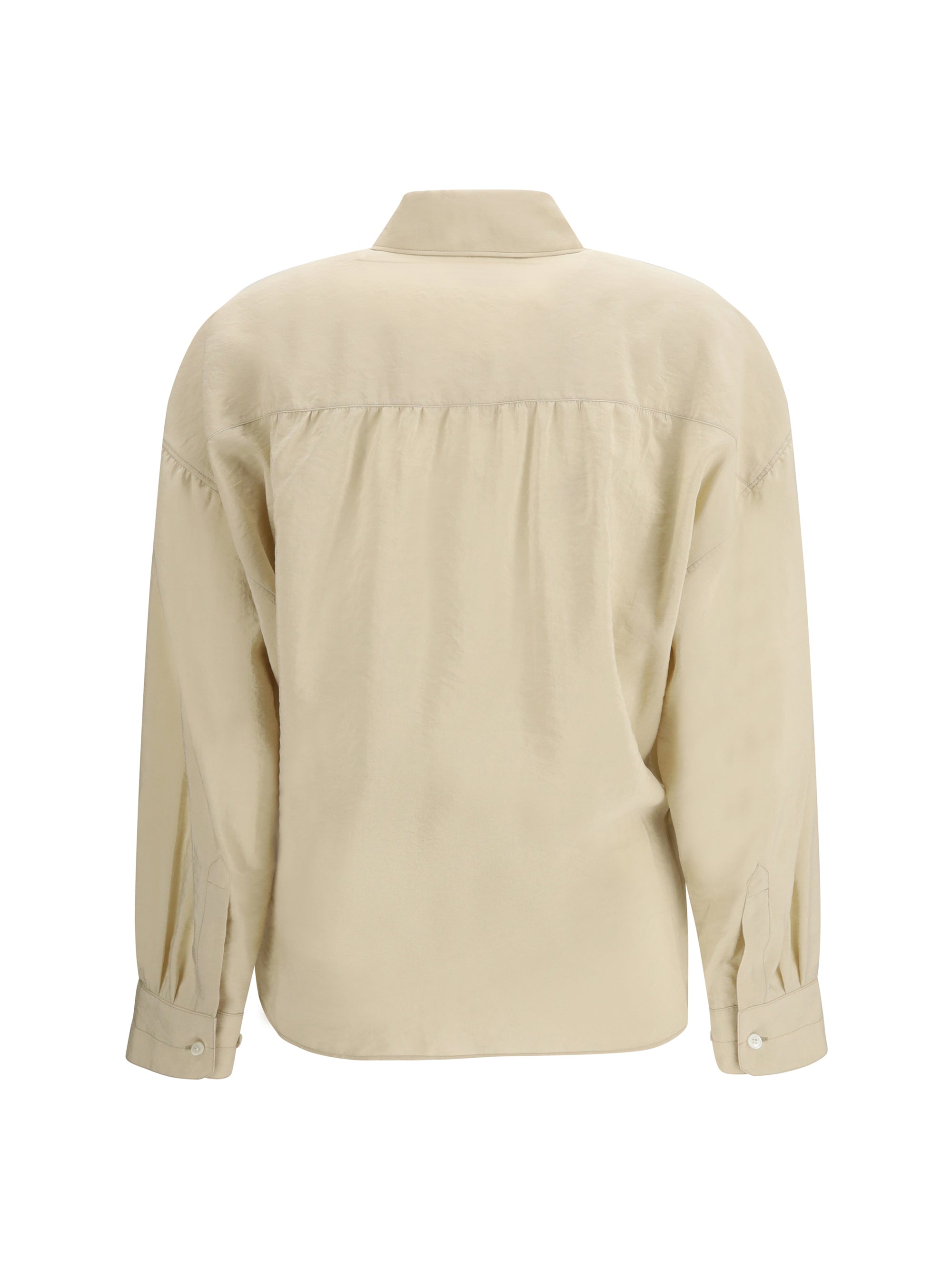 draped shirt