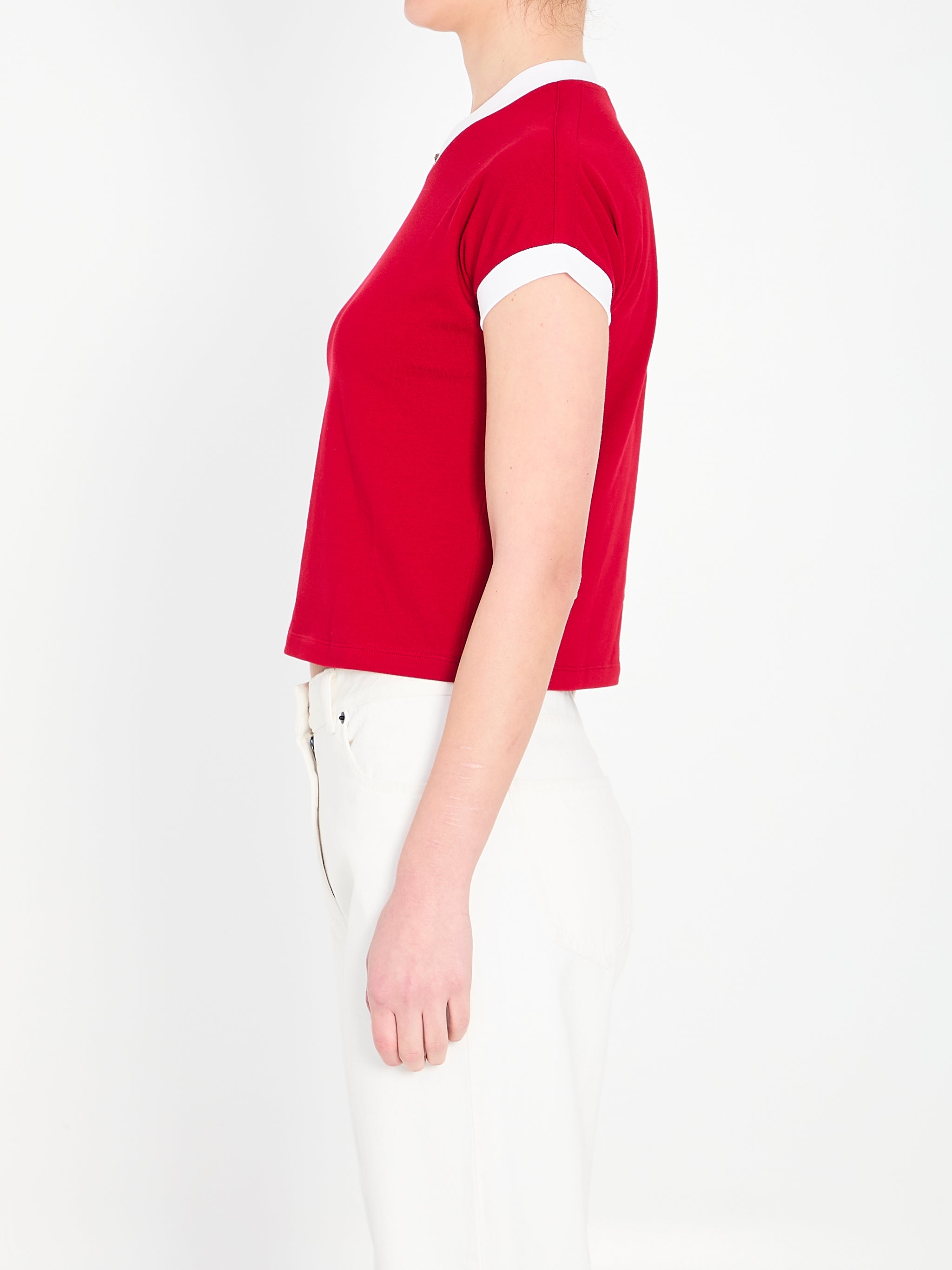 vintage stretch cotton t-shirt
