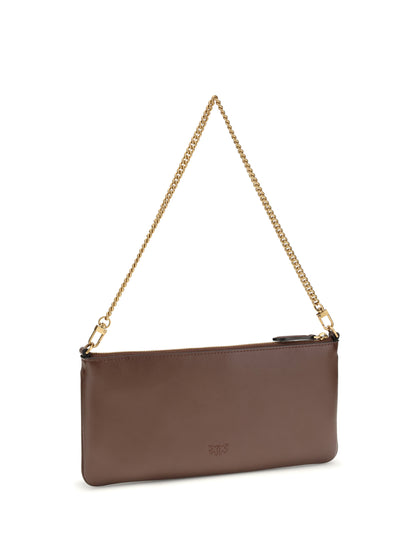 PINKO OS leather shoulder bag