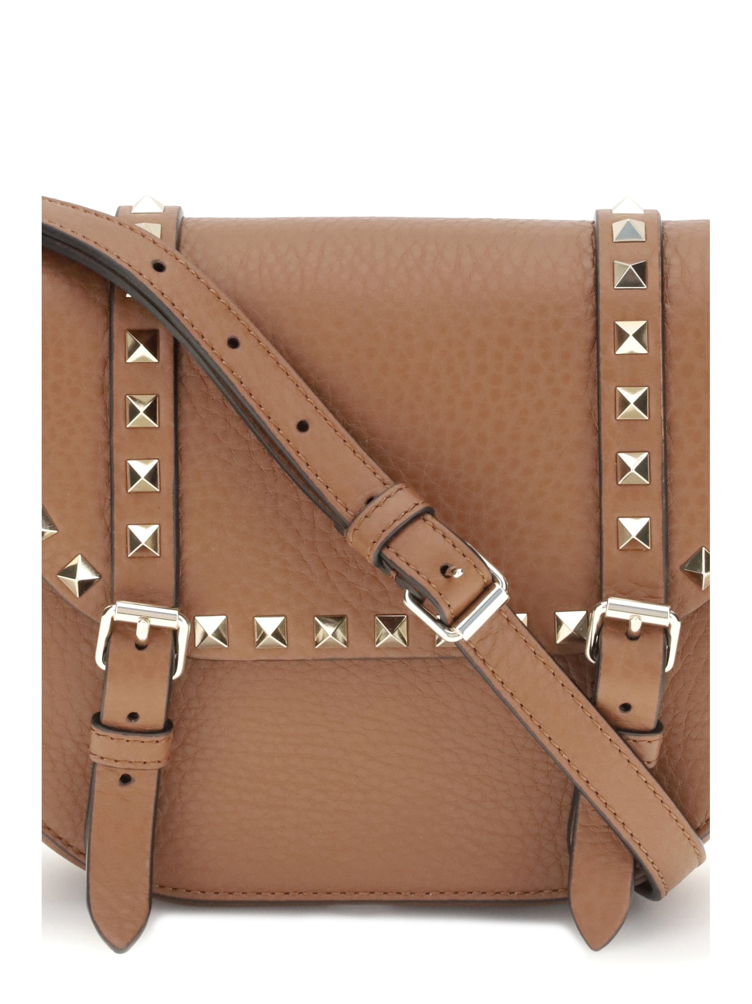 rockstud small messenger shoulder bag