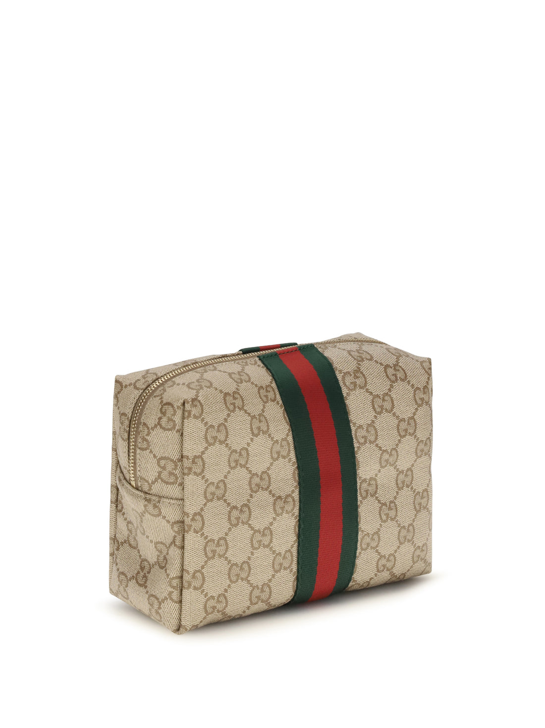 GUCCI OS medium beauty case with web stripe
