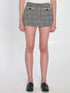 SELF PORTRAIT 8 houndstooth skort