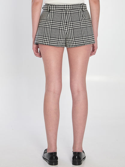 SELF PORTRAIT 8 houndstooth skort