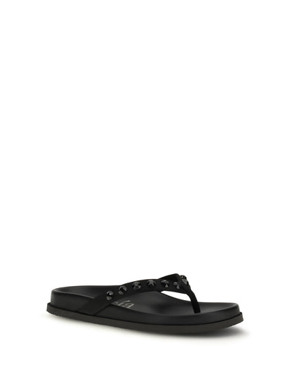PEDRO GARCIA 36 thong sandal with small studs