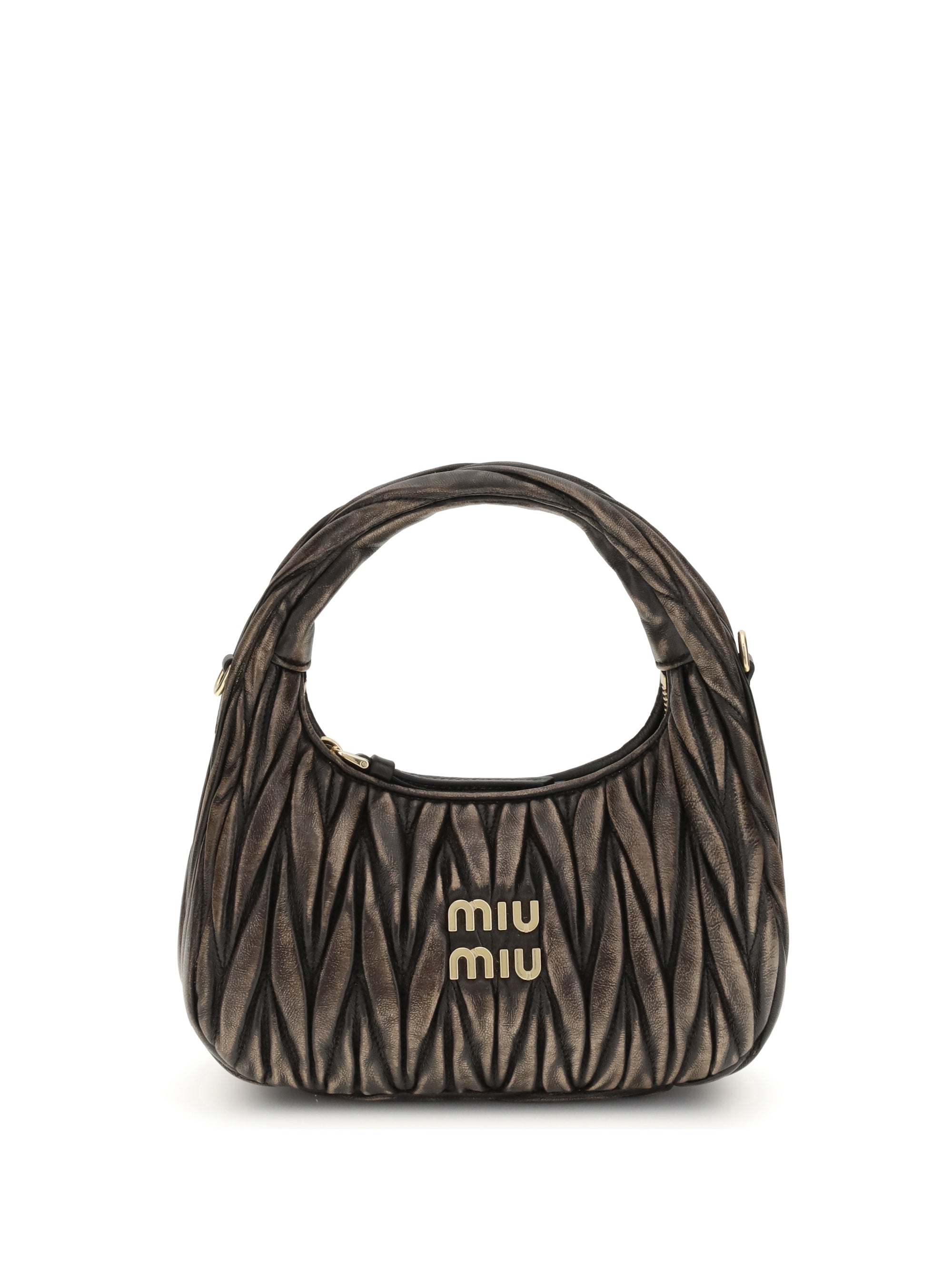 wander handbag in quilted leather