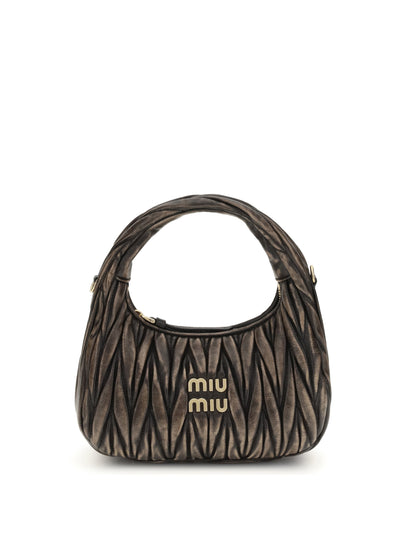 wander handbag in quilted leather