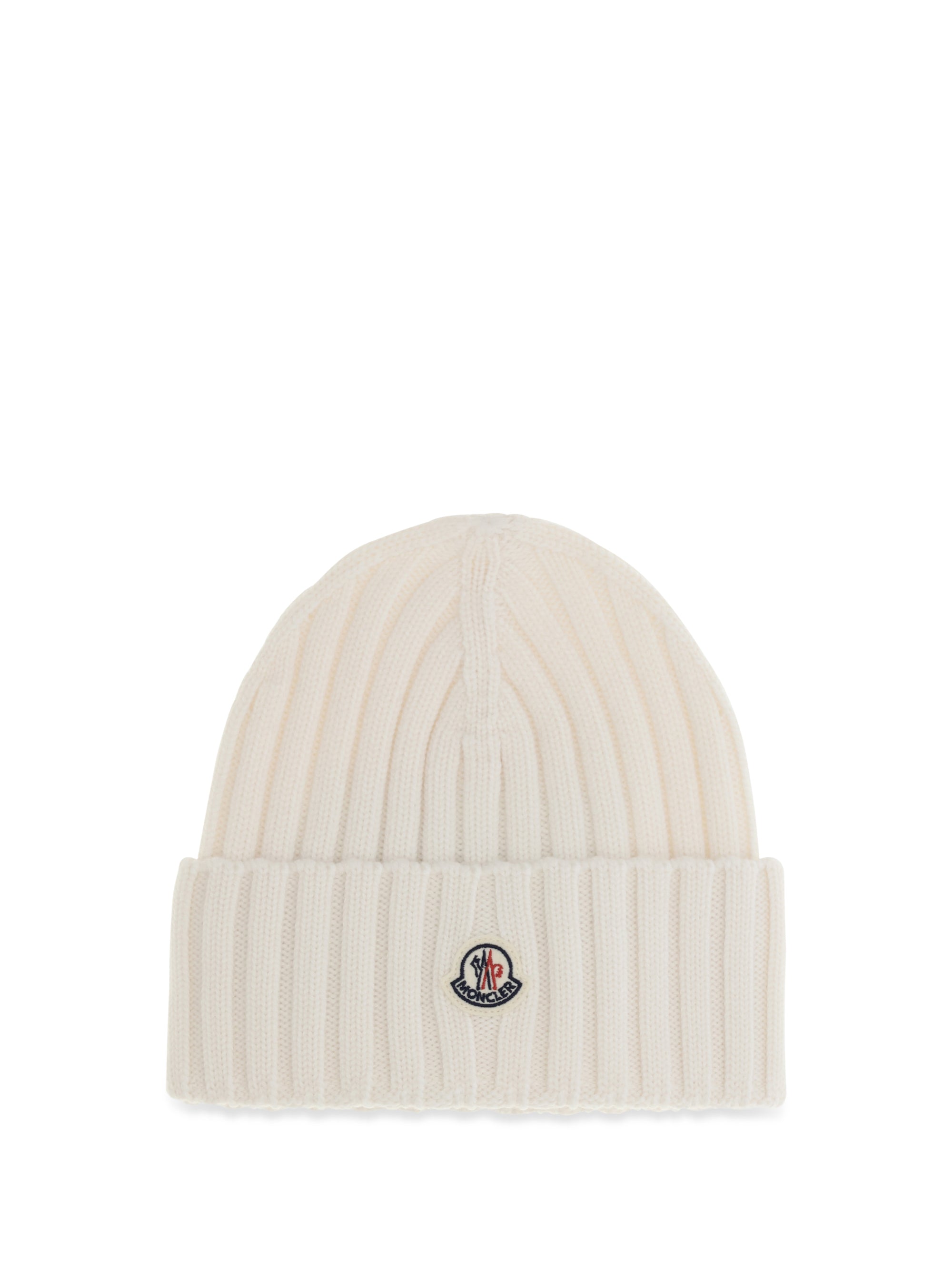 wool beanie with logo