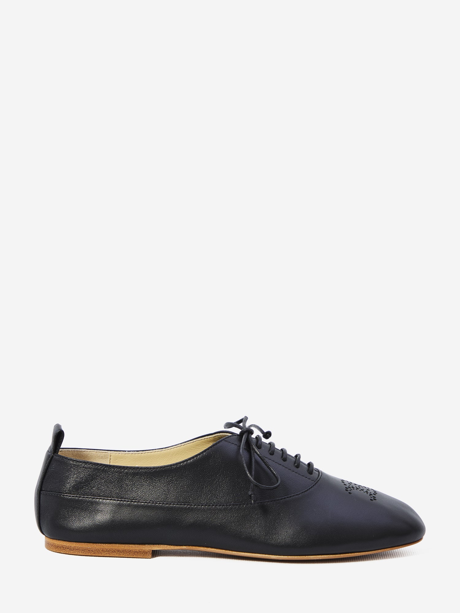 CELINE 36 riomphe richelieu lace-up shoes