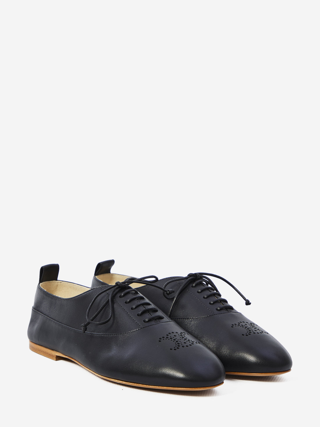 CELINE 36 riomphe richelieu lace-up shoes