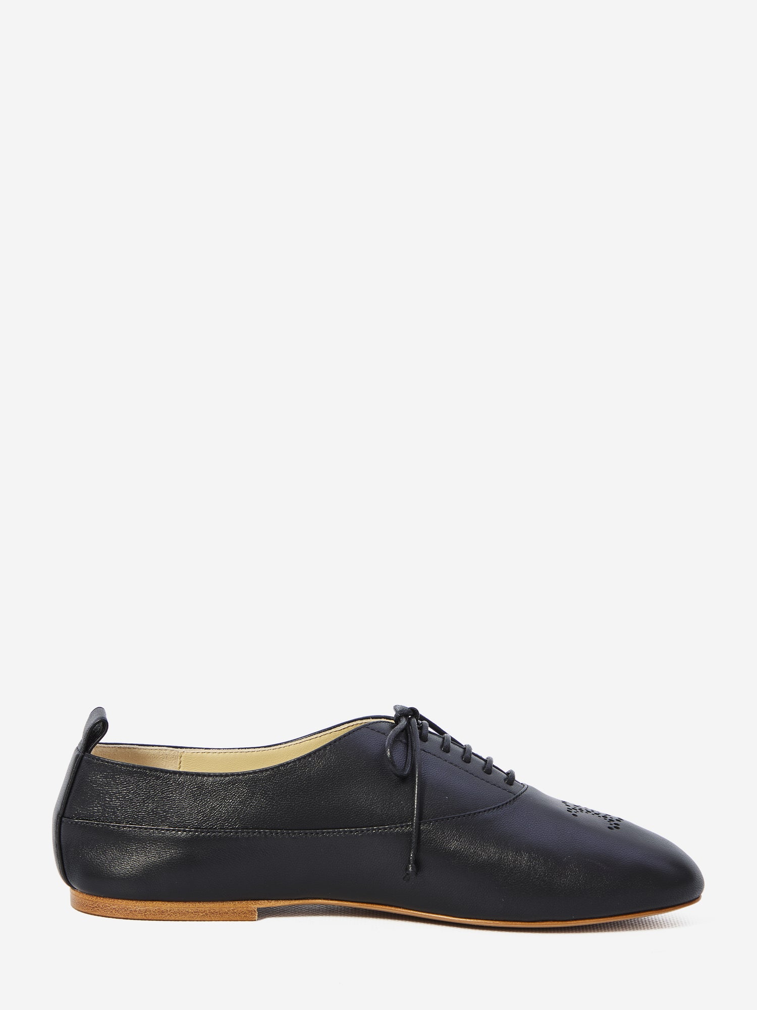 CELINE 36 riomphe richelieu lace-up shoes