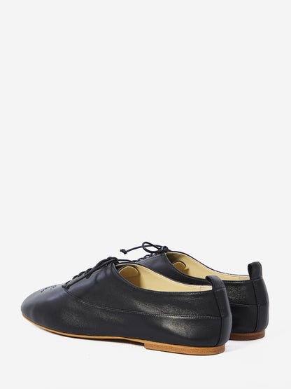 CELINE 36 riomphe richelieu lace-up shoes