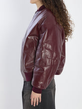 SALVATORE SANTORO 40 leather bomber jacket 