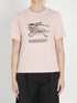 BURBERRY M check cotton t-shirt