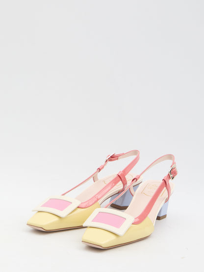 ROGER VIVIER 36½ belle vivier slingback pumps