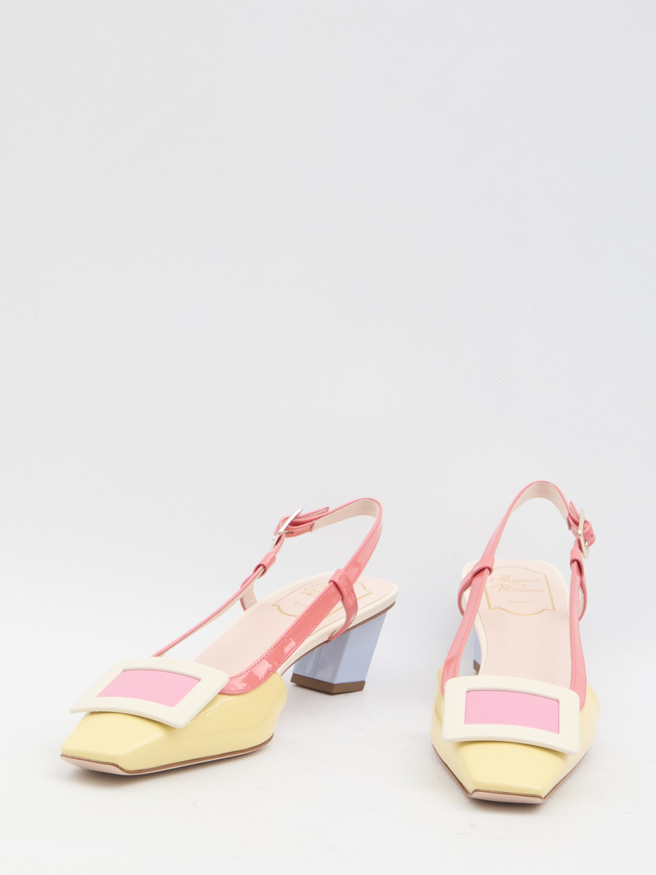 ROGER VIVIER 36½ belle vivier slingback pumps