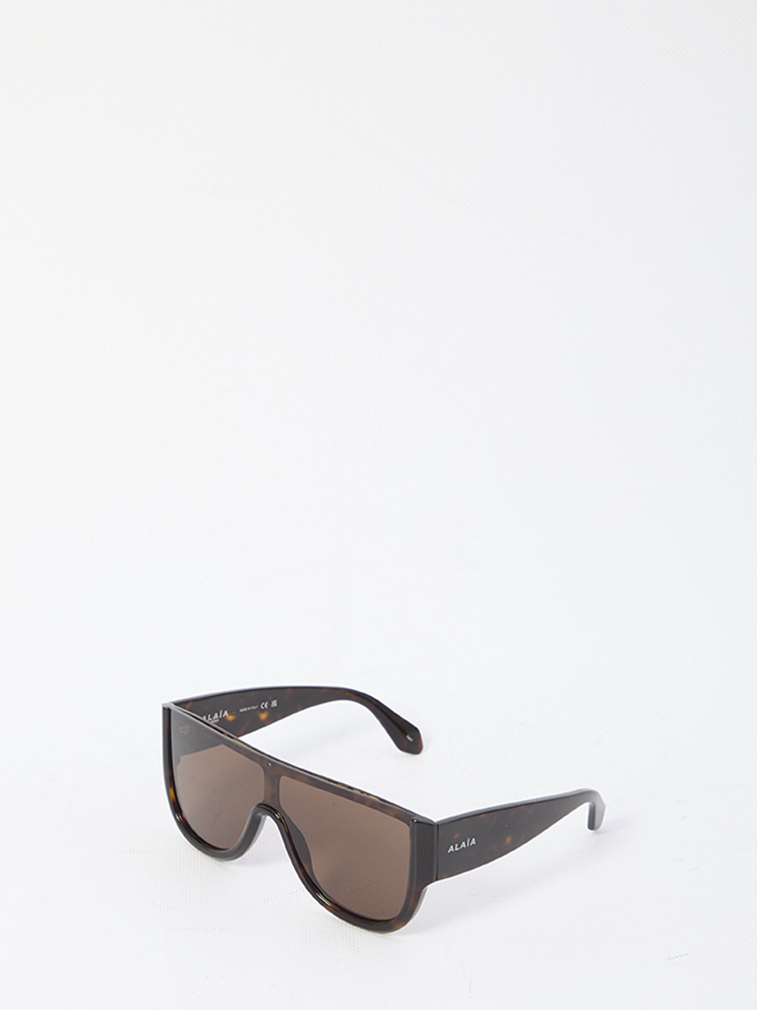 ALAIA OS sunglasses havana mask