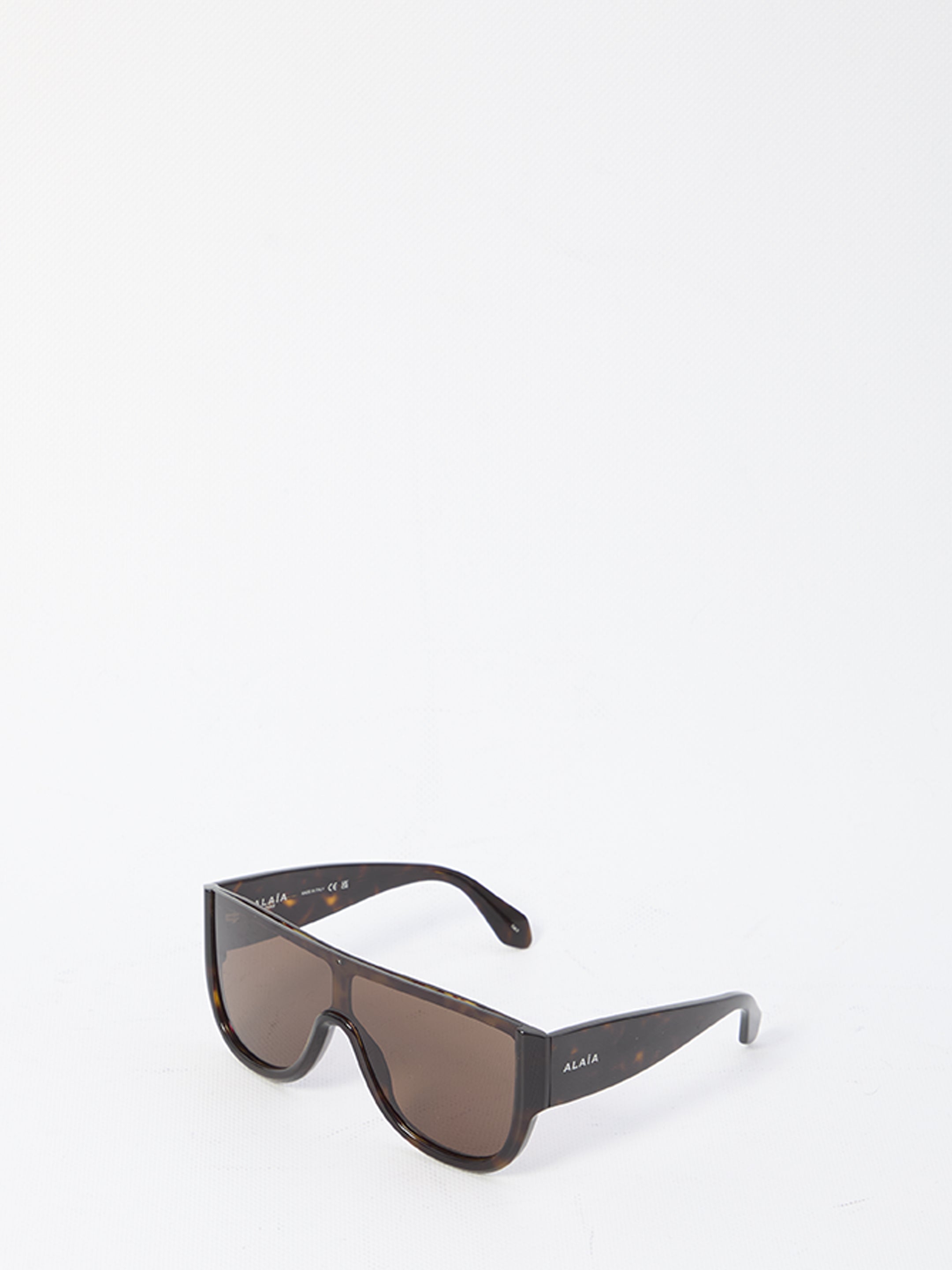 ALAIA OS sunglasses havana mask